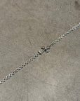 CHROME HEARTS NE CROSS BRACELET ‘SILVER’