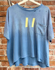 PALY HOLLYWOOD SS26 BRUCE POCKET TEE ‘LIGHT BLUE’