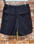 RHUDE RH LOGO SHORTS ‘BLACK’