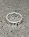 CHROME HEARTS 6MM FOREVER SPACER SIZE 8 ‘SILVER’
