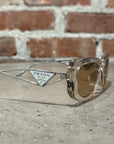 PRADA 14YS CLEAR FRAME SUNGLASSES ‘CLEAR’