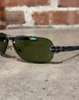 CHROME HEARTS LITTLE CLASSIC OVAL AVIATOR SUNGLASSES ‘CAMO’