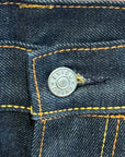 EVISU LOT 0001 CHENILLE GULL DENIM 'INDIGO/GREEN'
