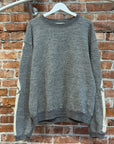 KAPITAL BONES BIG CREW SWEATSHIRT ‘GREY’