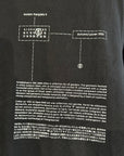 MAISON MARGIELA FW24 NUMBERS MOTIF TEE ‘BLACK’