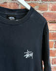 STUSSY MICHELANGELO ANGEL TEE ‘BLACK’