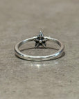 CHROME HEARTS STAR BUBBLE GUM RING ‘SILVER’