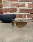 LANVIN FRAME SHIELD SUNGLASSES ‘GOLD’
