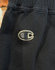 RICK OWENS X CHAMPION DOLPHIN SHORTS ‘BLACK’