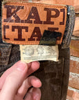 KAPITAL PERSIMMON DYED NO.9 5P CENTURY DENIM ‘BROWN’