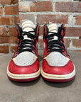 OFF WHITE X JORDAN 1 "THE 10" CHICAGO HIGH SNEAKERS ‘WHITE/RED’