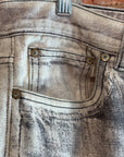 OUR LEGACY TROMPE PRINT THIRD CUT DIGITAL DENIM ‘CREAM/INK’