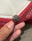 CHROME HEARTS MULTICOLOR CEMETERY TRUCKER ‘RED’