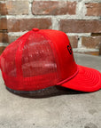 GALLERY DEPT. LOGO PRINT TRUCK CAP ‘RED’