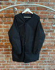 NANAMICA ELONGATED MILITARY LINER REVERSIBLE JACKET ‘BLACK’