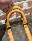 LOUIS VUITTON MONOGRAM KEEPALL 45 DUFFLE BAG ‘BROWN’