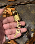 LOUIS VUITTON MONOGRAM KEEPALL 50 DUFFLE BAG ‘BROWN’
