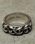 CHROME HEARTS ETERNITY VINE RING ‘SILVER’