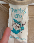 V.W WORLD'S END THUMB ARTISTRY TEE ‘TAUPE’