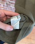 VISVIM WAFFLEKNIT THERMAL LONGSLEEVE ‘GREEN’