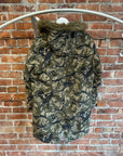 HYSTERIC GLAMOUR FAUX FUR HOODED PARKA ‘CAMO’