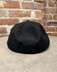 YVL EMBROIDERED FITTED HAT ‘BLACK’