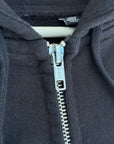 SUPREME SS26 MM6 MAISON MARGIELA BOX LOGO ZIP HOODIE ‘BLACK’
