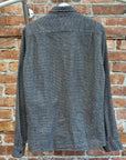 HAIDER ACKERMANN WOOL HOUNDSTOOTH SHIRT ‘GREY’