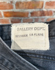 GALLERY DEPT. STUDDED LA FLARE DENIM ‘VINTAGE BLACK’