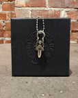 CHROME HEARTS LOOP DAGGER NECKLACE 'SILVER'