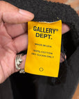 GALLERY DEPT. QUARTER ZIP HOODIE ‘BLACK’