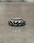 CHROME HEARTS ETERNITY VINE RING ‘SILVER’