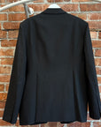 RICK OWENS FW23 LUXOR FOGPOCKET BLAZER ‘BLACK’