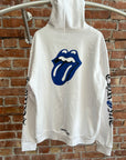 CHROME HEARTS ROLLING STONES TONGUE PULLOVER HOODIE ‘WHITE’