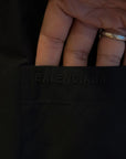 BALENCIAGA EMPLOYEE BUTTON-UP SHIRT ‘BLACK’