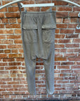 RICK OWENS DRKSHDW DROP CROTCH SWEATS ‘ASH’