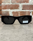 PRADA PR 17WS SHIELD SUNGLASSES ‘BLACK’