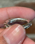 CHROME HEARTS SCROLL BAND RING SIZE 7.5 ‘SILVER’