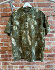 CLOT HK STENCIL CAMO BUTTON UP ‘GREEN’