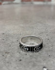 GUCCI DOUBLE G BAMBOO RING ‘SILVER’