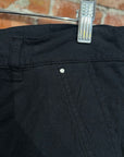 RICK OWENS FW25 CONCORDIANS DRKSHDW STEFAN CARGO SHORTS ‘BLACK’