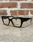 PRADA PR 09ZV SQUARE FRAME GLASSES ‘TORTOISE’
