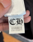 CHROME HEARTS VERTICAL LOGO ZIP HOODIE ’BLACK’
