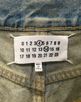 MAISON MARGIELA SLIM FIT DISTRESSED DENIM ‘RUST’