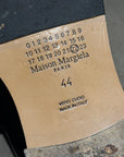 MAISON MARGIEALA MARY JANE LEATHER TABIS ‘BLACK’