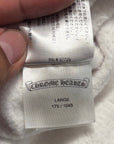 CHROME HEARTS LOVE YOU CREWNECK ‘WHITE’