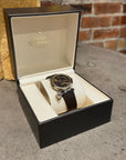 VIVIENNE WESTWOOD HEART CHARM WATCH 'BROWN'