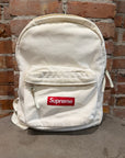 SUPREME SS16 CANVAS BOGO CANVAS BACKPACK ‘WHITE/RED’
