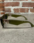 BURBERRY VISOR METAL ARM SUNGLASSES ‘JADE’