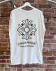 CHROME HEARTS LA EXCLUSIVE PLUS CROSS POCKET TEE ‘WHITE’
